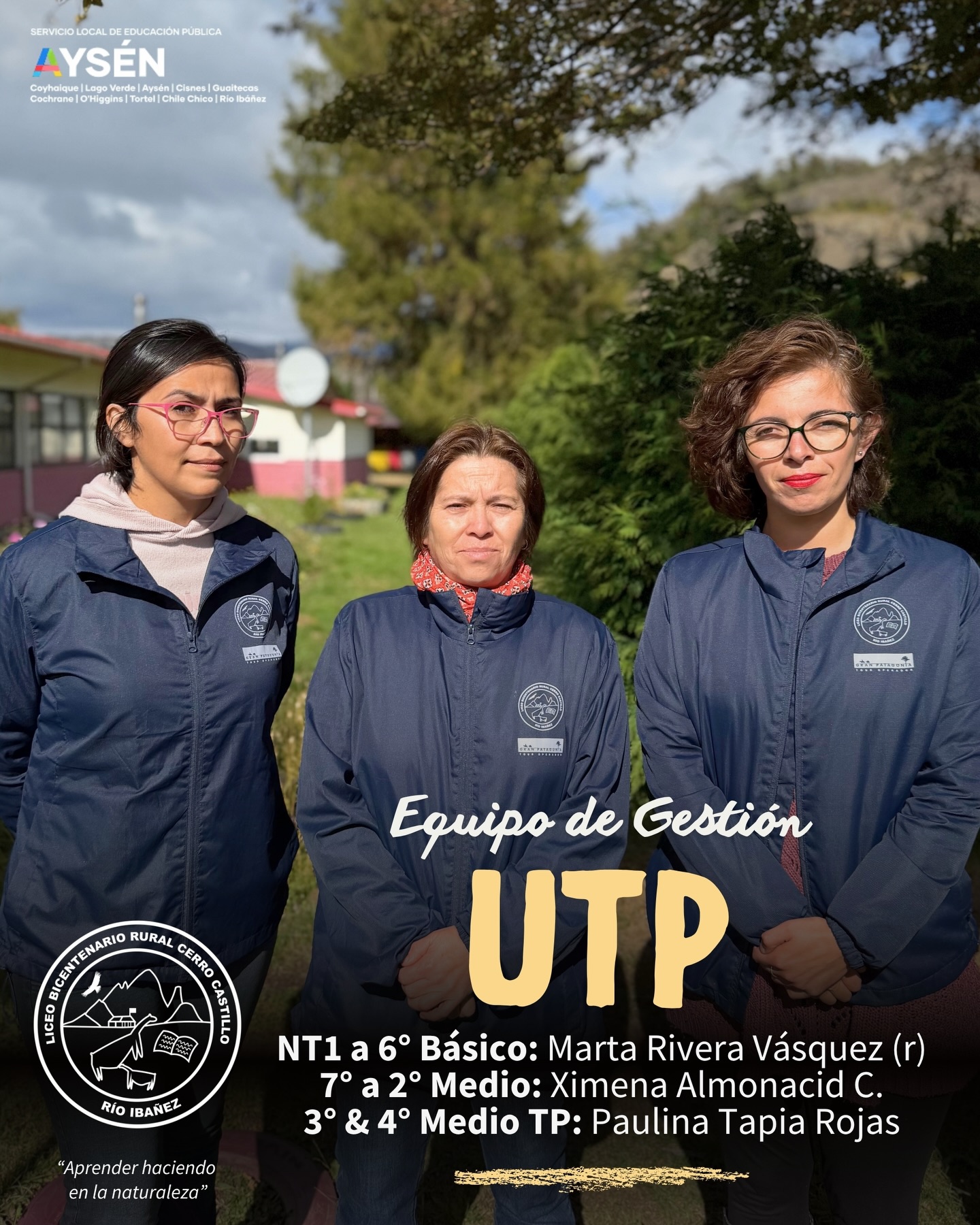 Foto de muestra del equipo de U.T.P